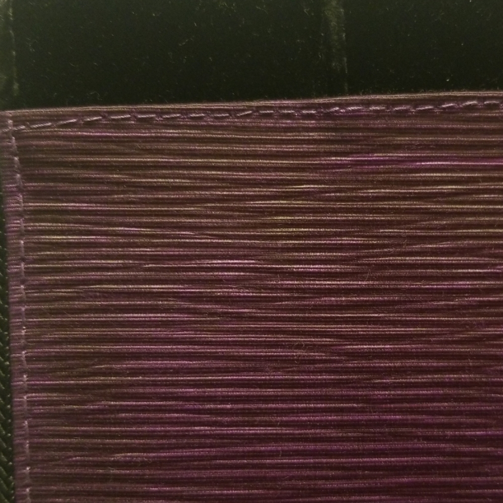 HENRI  BENDEL PURPLE JEWELED SHOULDER BAG - Picture 7 of 7